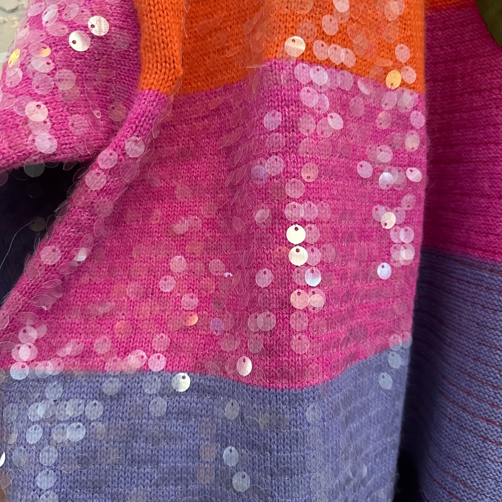 FARM Rio Multicolor Sequin Cardigan - Picture 3 of 3
